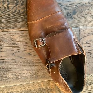 Kenith  Cole Double Monk Strap Leather Men Shoes Size 8 M